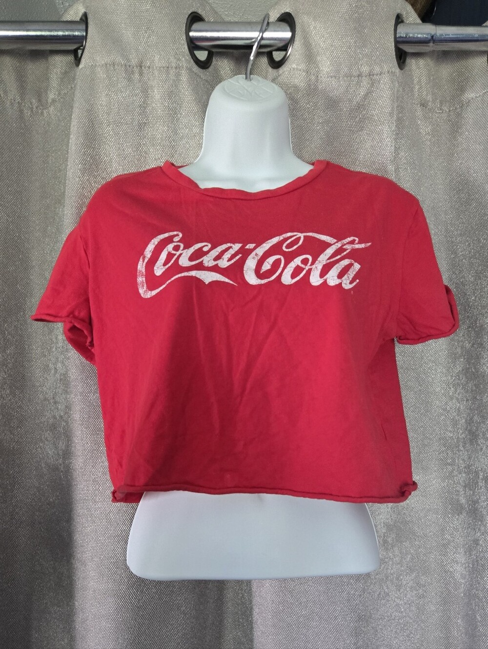 ⭐️Coca Cola Red Cropped Logo Tee⭐️